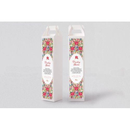 Pudełko na alkohol Pobieramy się Motyw 1