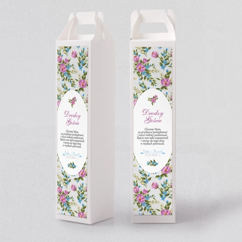 Pudełko na alkohol Pobieramy się Motyw 3