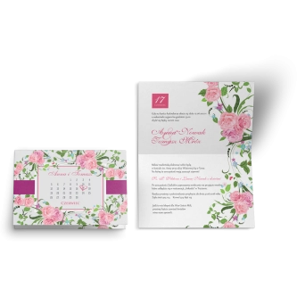 Zaproszenie ślubne Nasz Dzień - Motyw 4