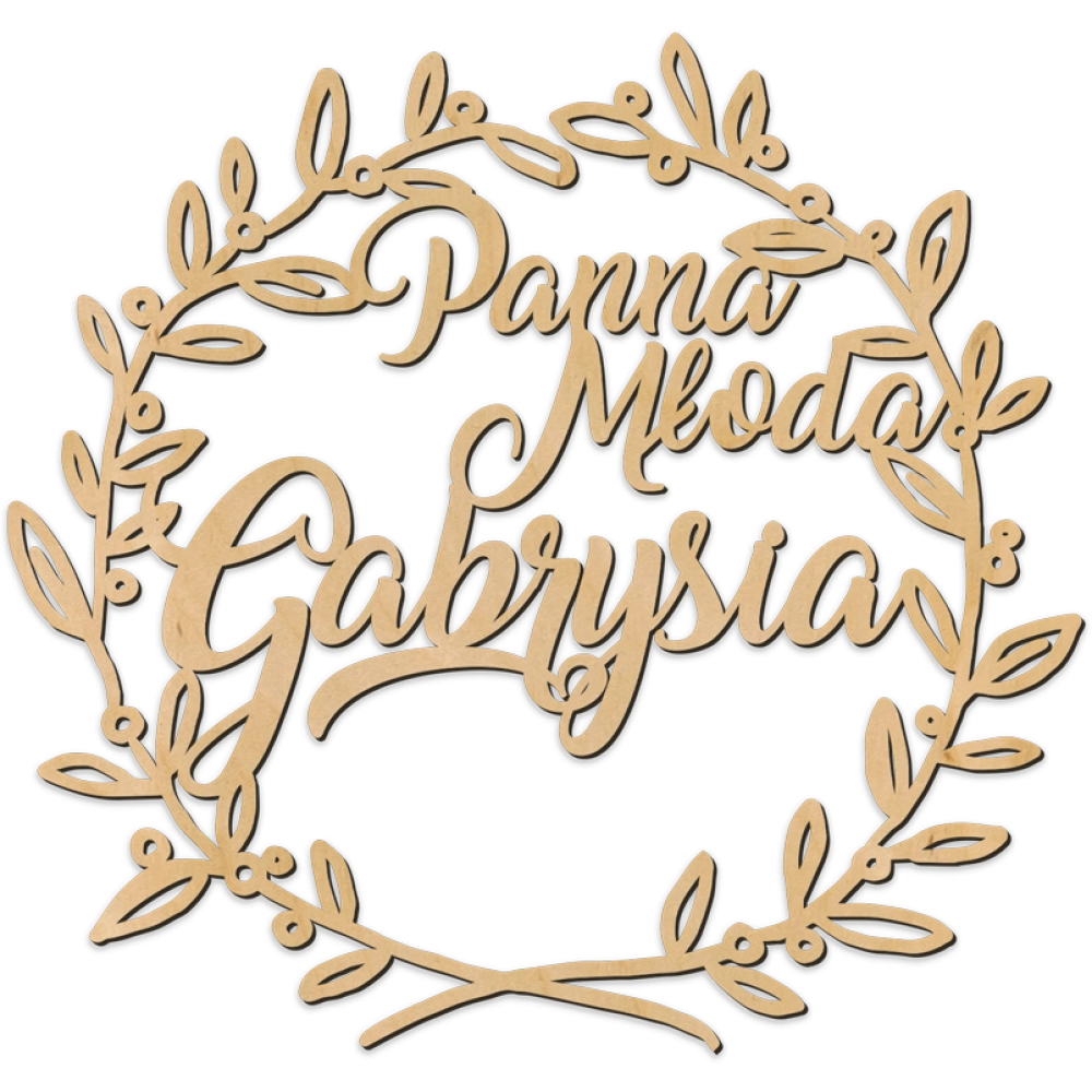 Spersonalizowana zawieszka na krzesło - wzór 1