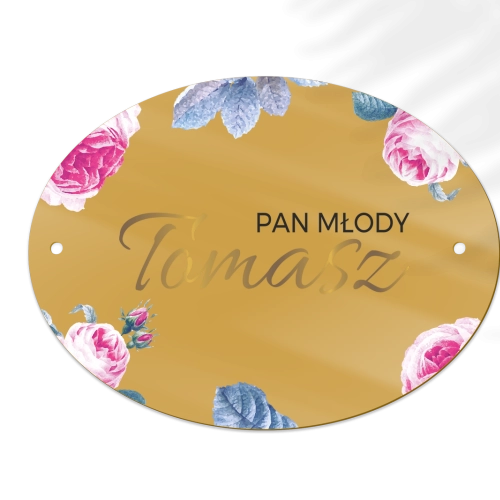 Zawieszka na krzesła - Owalna Dream Motyw 3