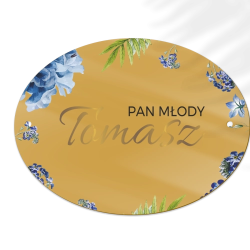 Zawieszka na krzesła - Owalna Dream Motyw 4