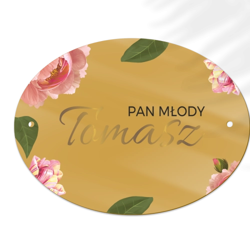 Zawieszka na krzesła - Owalna Dream Motyw 6