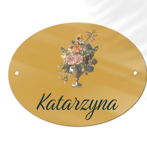 Zawieszka na krzesła - Owalna Rustic Summer Motyw 3