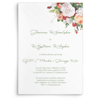 Zaproszenia ślubne Day - Motyw 3