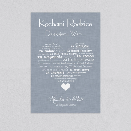 Obrazy z sercem - wzór 1