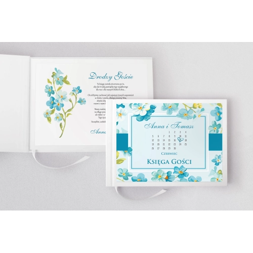 Księga Gości Weselnych Nasz Dzień Motyw 6