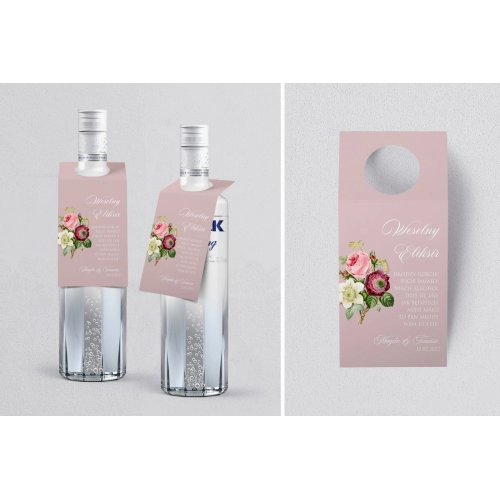 Zawieszka na alkohol oczko Bella - Motyw 3