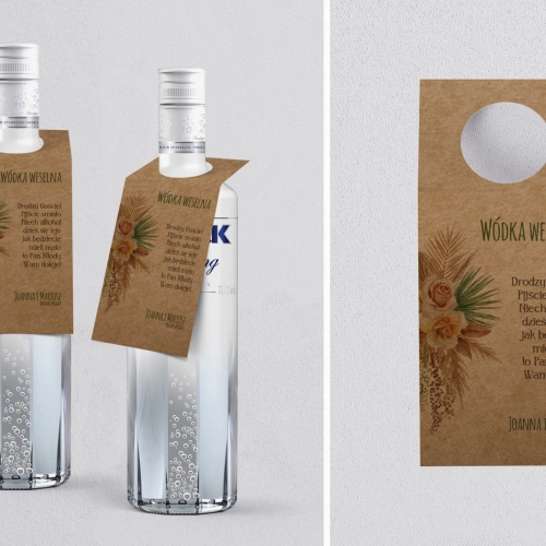 Zawieszka na alkohol oczko Boho - Motyw 2