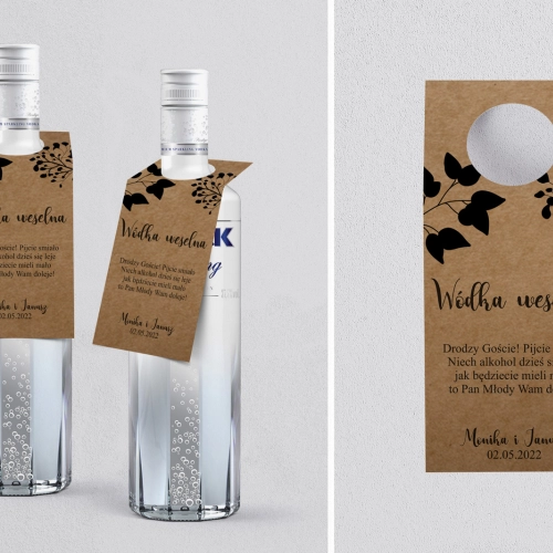Zawieszka na alkohol oczko Boho - Motyw 3