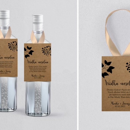 Zawieszka na alkohol Boho - Motyw 3