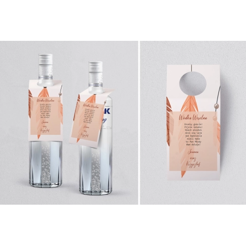 Zawieszka na alkohol oczko Butterflies Motyw 1