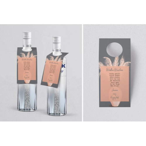 Zawieszka na alkohol oczko Butterflies Motyw 4