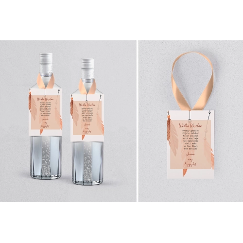 Zawieszka na alkohol Butterflies - Motyw 1