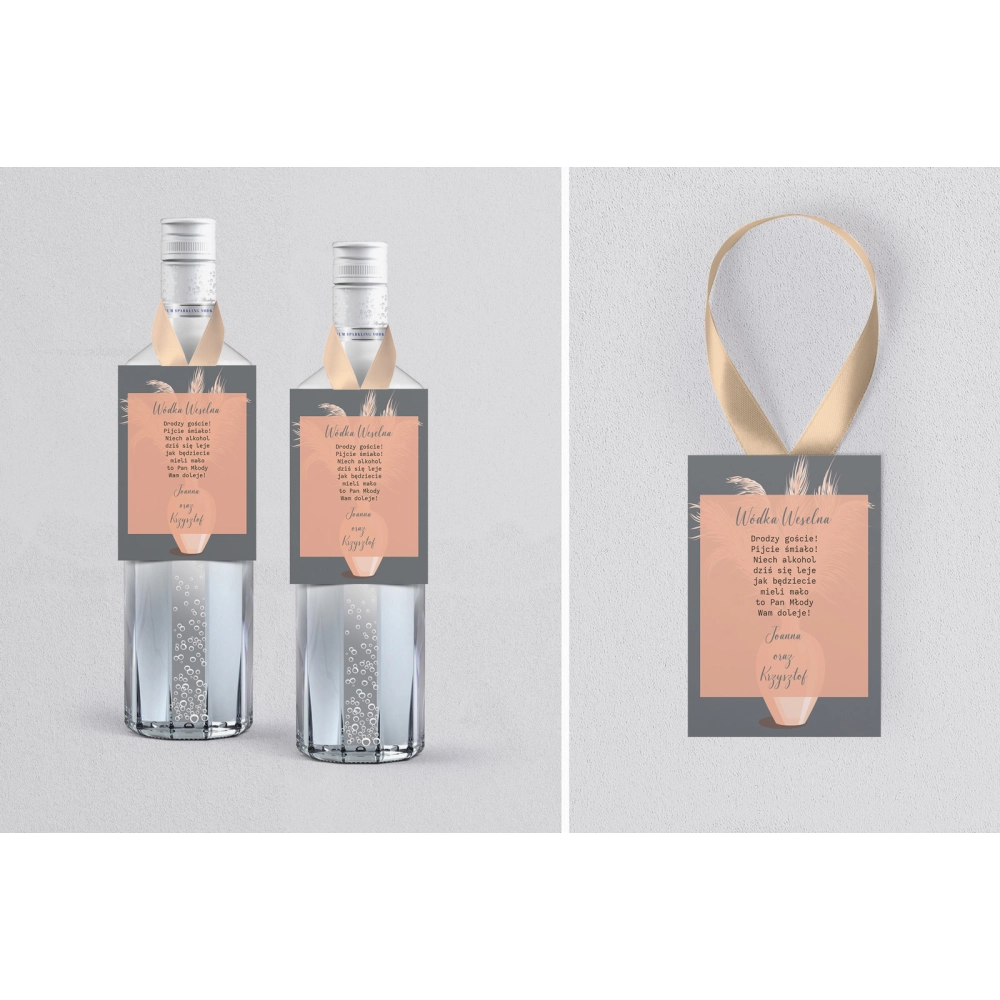 Zawieszka na alkohol Butterflies - Motyw 4