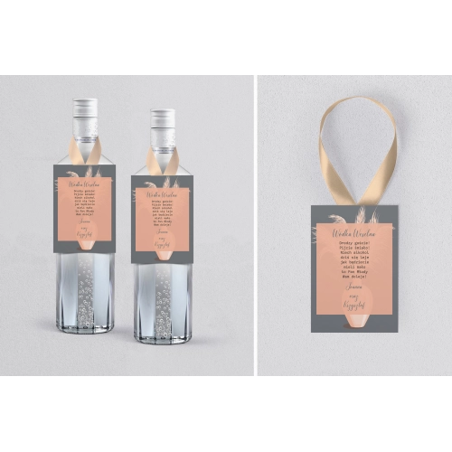 Zawieszka na alkohol Butterflies - Motyw 4