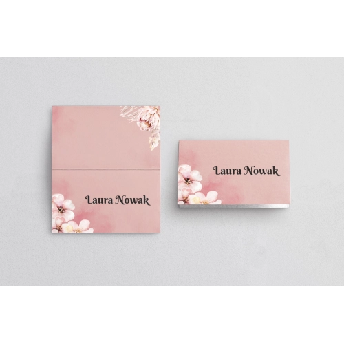 Winietki ślubne składane Loretta - Motyw 2