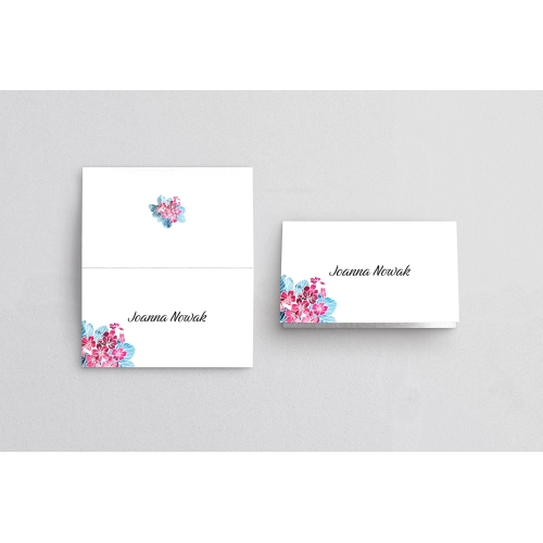 Winietki ślubne składane Nature's Kiss - Motyw 2