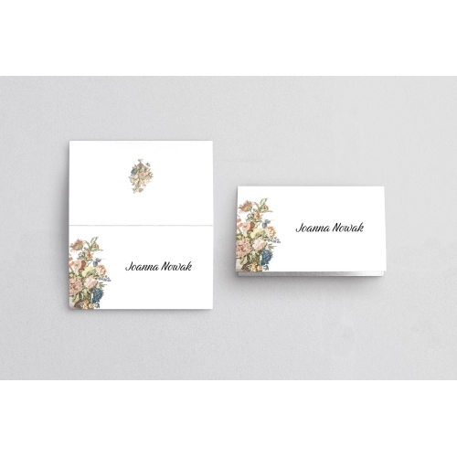 Winietki ślubne składane Rustic Summer -  Motyw 1