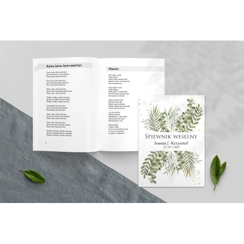 Śpiewnik Weselny - Leaves Motyw 2