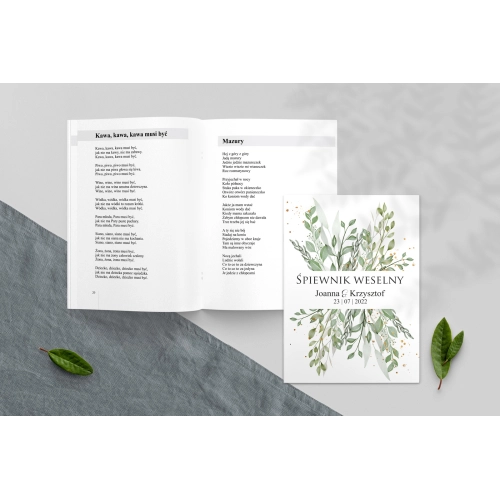 Śpiewnik Weselny - Leaves Motyw 3