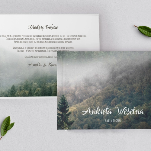 Ankieta Weselna - Forest - Motyw 2