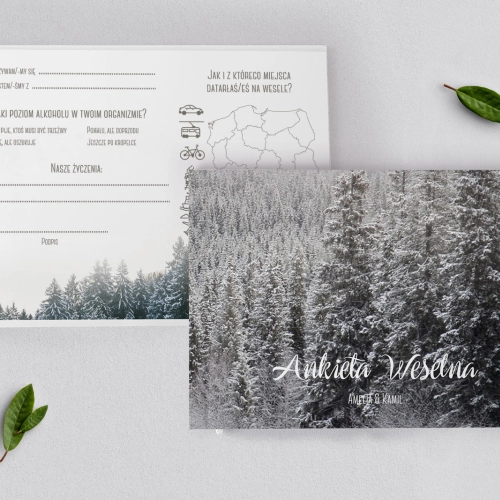 Ankieta Weselna - Forest - Motyw 4