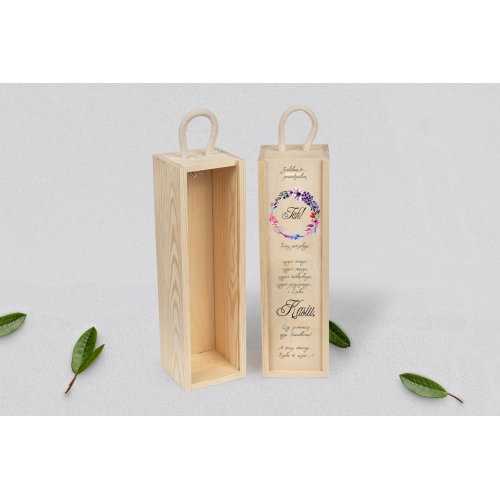 Prośba o&nbsp;Świadkowanie - SNW naturalna Akwarelowe Wianki Motyw 7