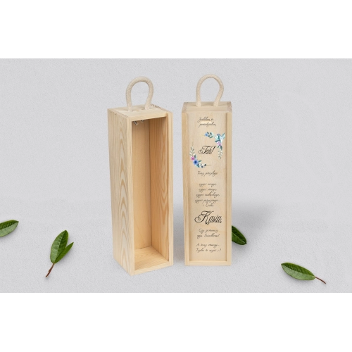 Prośba o&nbsp;Świadkowanie - SNW naturalna Akwarelowe Wianki Motyw 8