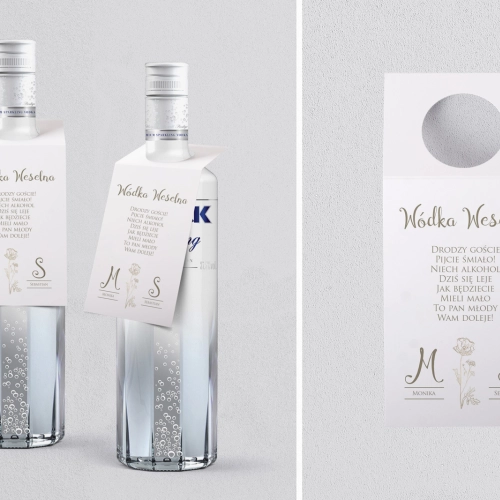 Zawieszka na alkohol oczko Fiori Motyw 2