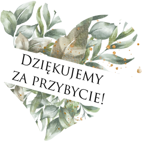 Breloki z&nbsp;Nadrukiem - Serce Leaves Motyw 1