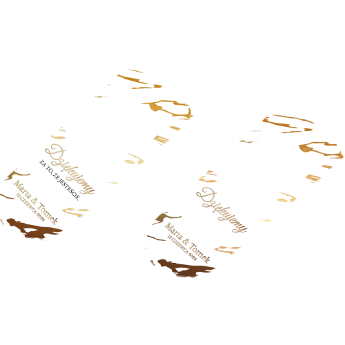 Otwieracz i zamykacz - Marmur & Złoto - Motyw 3