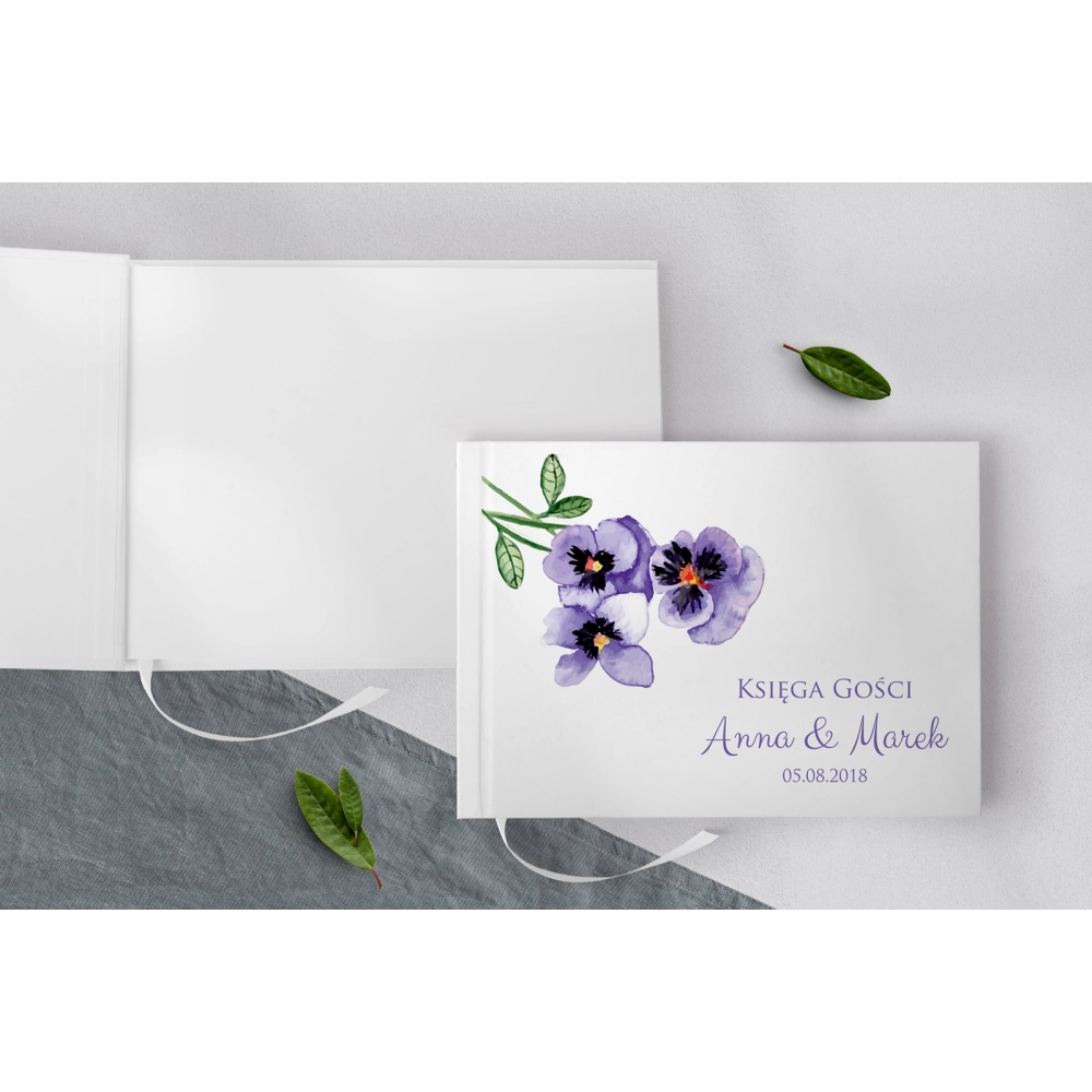 Księga Gości Weselnych Sweet Love Motyw 3