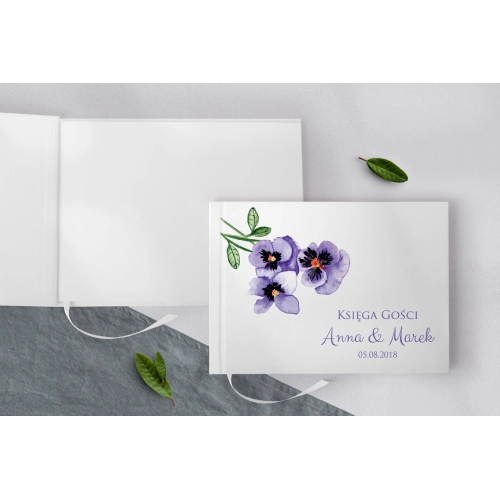 Księga Gości Weselnych Sweet Love Motyw 3