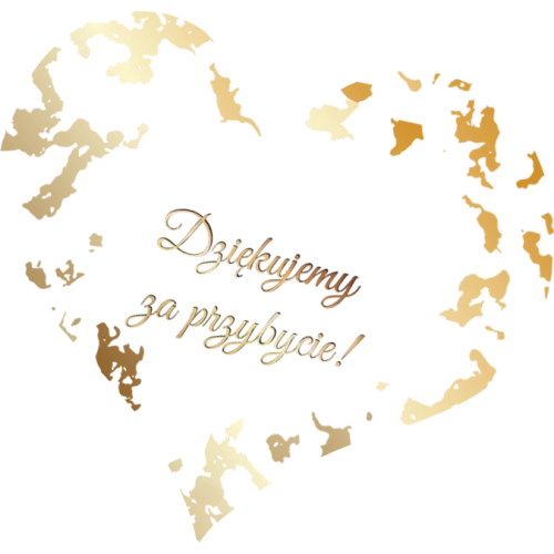 Breloki z&nbsp;Nadrukiem - Serce Marmur & Złoto - Motyw 5