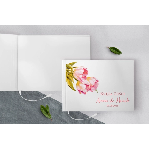 Księga Gości Weselnych Sweet Love Motyw 4