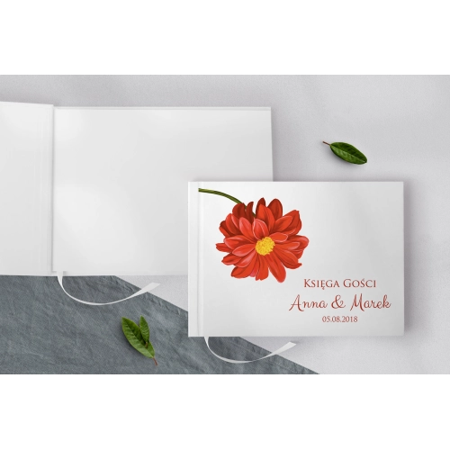 Księga Gości Weselnych Sweet Love Motyw 5