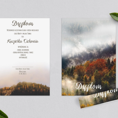 Dyplomy dla Dzieci - PasteLove Motyw 3