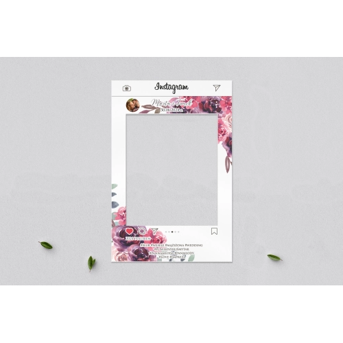 Ramka do zdjęć - Instagram PasteLove Motyw 1