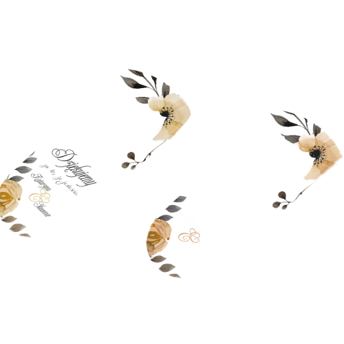 Otwieracz i zamykacz - Akwarelowe Wianki Motyw 4