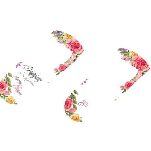 Otwieracz i zamykacz - Akwarelowe Wianki Motyw 5