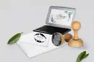 Pieczątka Akwarelowe Wianki Motyw 8