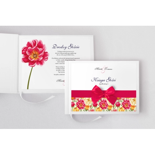 Księga Gości Weselnych Laura Motyw 1