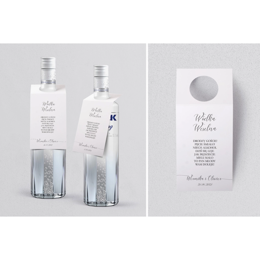 Zawieszka na alkohol oczko Minimalistyczne Motyw 1