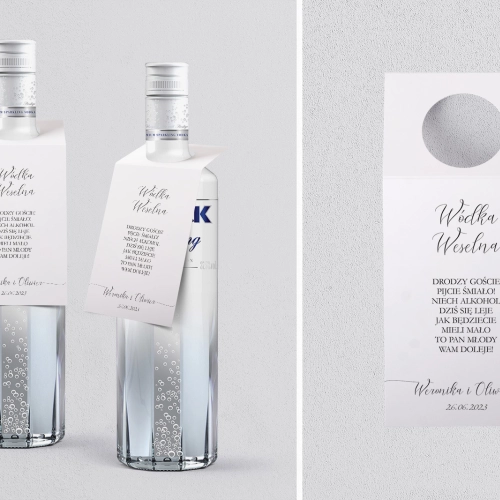 Zawieszka na alkohol oczko Minimalistyczne Motyw 1
