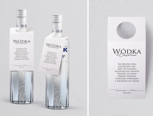 Zawieszka na alkohol oczko Minimalistyczne Motyw 2