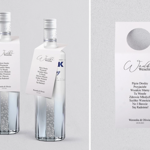 Zawieszka na alkohol oczko Minimalistyczne Motyw 3