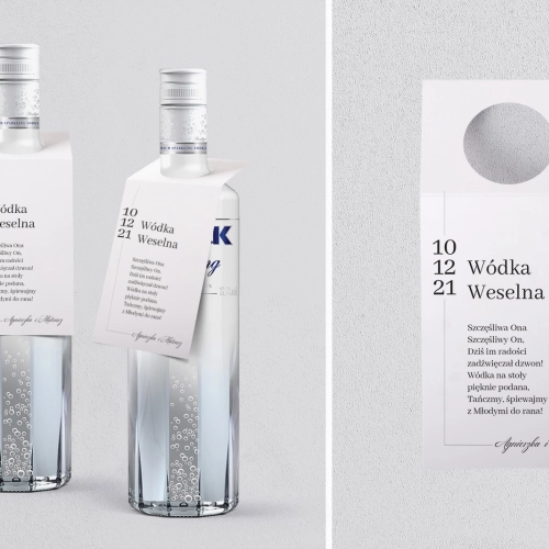 Zawieszka na alkohol oczko Minimalistyczne Motyw 4