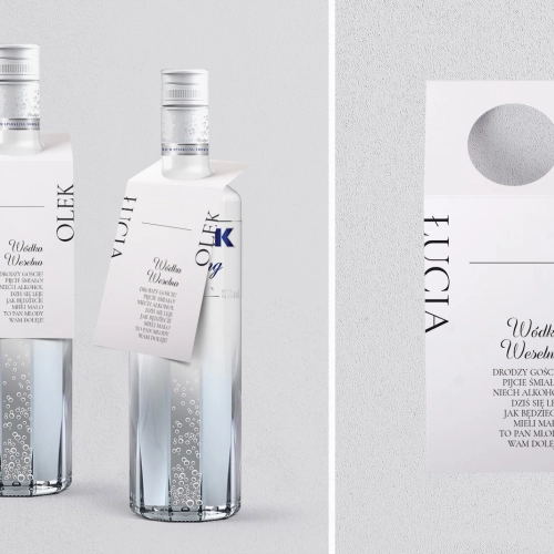 Zawieszka na alkohol oczko Minimalistyczne Motyw 5