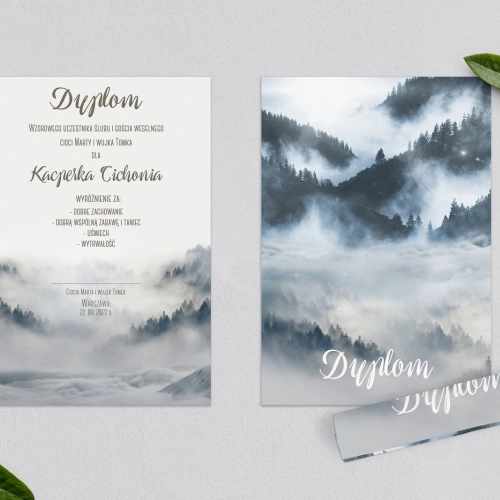 Dyplomy dla Dzieci - Forest - Motyw 5